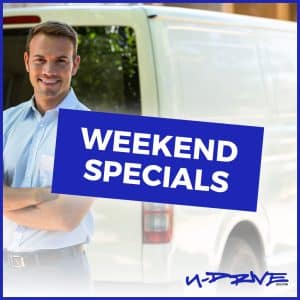 U-Drive Van Hire Bolton weekend specials